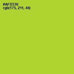#AFD330 - Key Lime Pie Color Image
