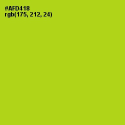 #AFD418 - Bahia Color Image