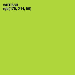 #AFD63B - Key Lime Pie Color Image