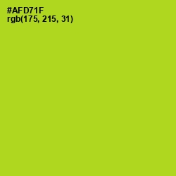 #AFD71F - Fuego Color Image