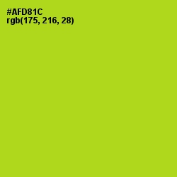 #AFD81C - Fuego Color Image