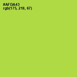 #AFDA43 - Conifer Color Image