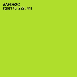 #AFDE2C - Key Lime Pie Color Image