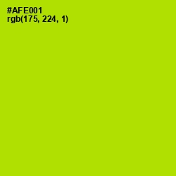 #AFE001 - Inch Worm Color Image