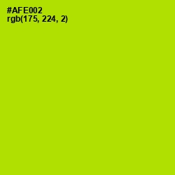 #AFE002 - Inch Worm Color Image