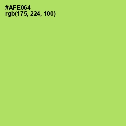 #AFE064 - Conifer Color Image