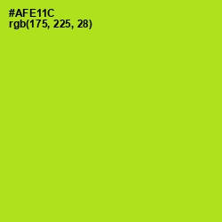 #AFE11C - Inch Worm Color Image