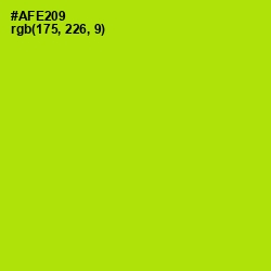 #AFE209 - Inch Worm Color Image