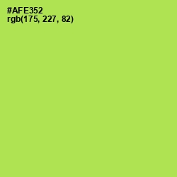 #AFE352 - Conifer Color Image