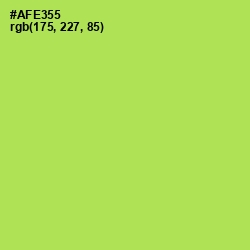 #AFE355 - Conifer Color Image