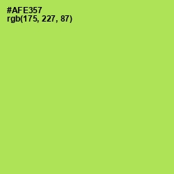 #AFE357 - Conifer Color Image