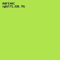 #AFE44C - Conifer Color Image