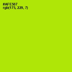 #AFE507 - Inch Worm Color Image