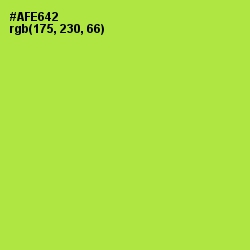 #AFE642 - Conifer Color Image