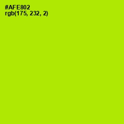 #AFE802 - Inch Worm Color Image