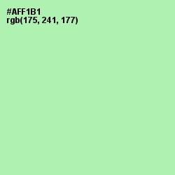 #AFF1B1 - Madang Color Image