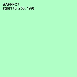 #AFFFC7 - Magic Mint Color Image