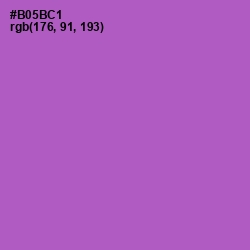 #B05BC1 - Amethyst Color Image