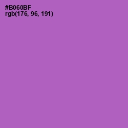 #B060BF - Wisteria Color Image