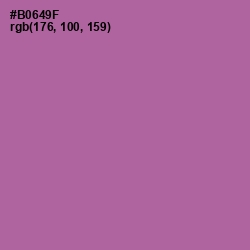 #B0649F - Turkish Rose Color Image