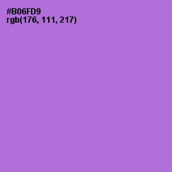 #B06FD9 - Lavender Color Image