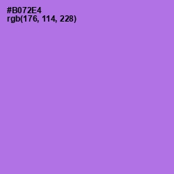 #B072E4 - Lavender Color Image