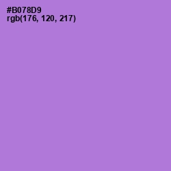 #B078D9 - Lavender Color Image