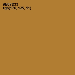 #B07D33 - Copper Color Image