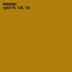 #B0800C - Hot Toddy Color Image