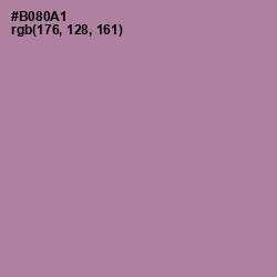#B080A1 - Amethyst Smoke Color Image