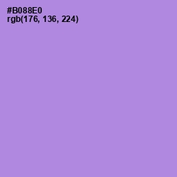 #B088E0 - Dull Lavender Color Image