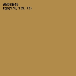 #B08B49 - Driftwood Color Image