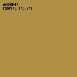 #B08F47 - Driftwood Color Image