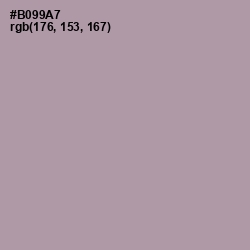 #B099A7 - Amethyst Smoke Color Image