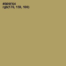 #B09F64 - Teak Color Image