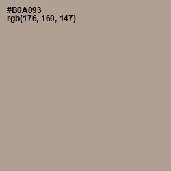 #B0A093 - Taupe Gray Color Image