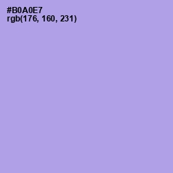 #B0A0E7 - Biloba Flower Color Image