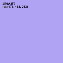 #B0A3F3 - Biloba Flower Color Image