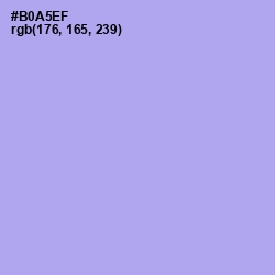 #B0A5EF - Biloba Flower Color Image