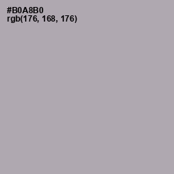 #B0A8B0 - Silver Chalice Color Image