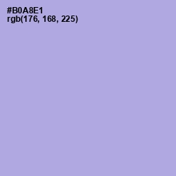 #B0A8E1 - Biloba Flower Color Image