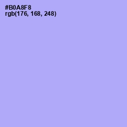 #B0A8F8 - Biloba Flower Color Image