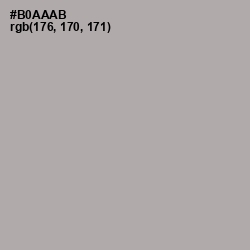 #B0AAAB - Silver Chalice Color Image