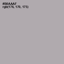 #B0AAAF - Silver Chalice Color Image