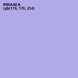 #B0AAEA - Biloba Flower Color Image