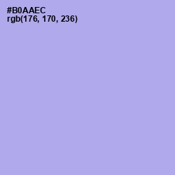#B0AAEC - Biloba Flower Color Image