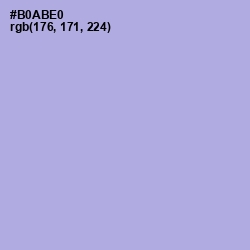 #B0ABE0 - Biloba Flower Color Image