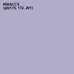 #B0ACC9 - London Hue Color Image