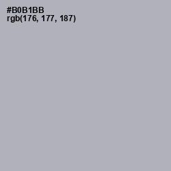 #B0B1BB - Nobel Color Image