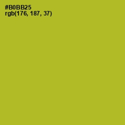 #B0BB25 - Citron Color Image